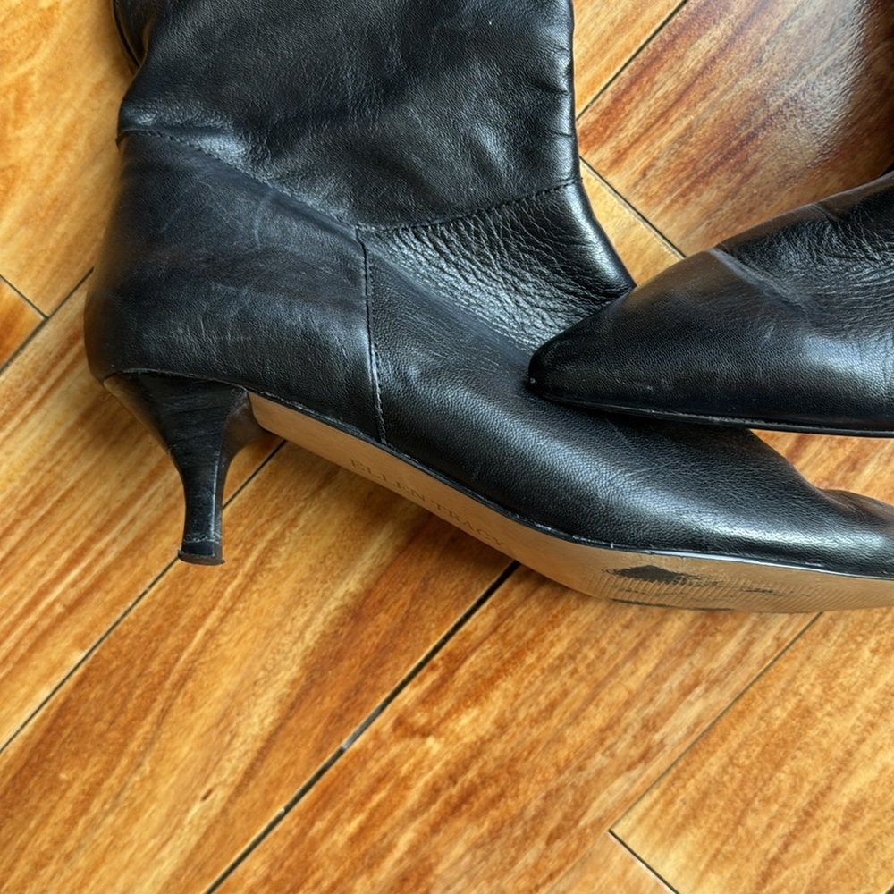 Ellen Tracy Patsy Leather Boot 8.5 - image 5
